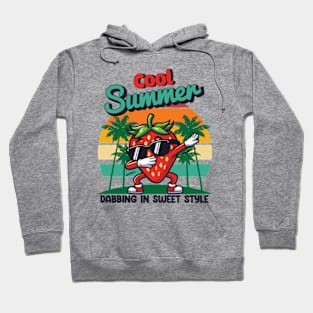 Cool Summer strawberry Hoodie